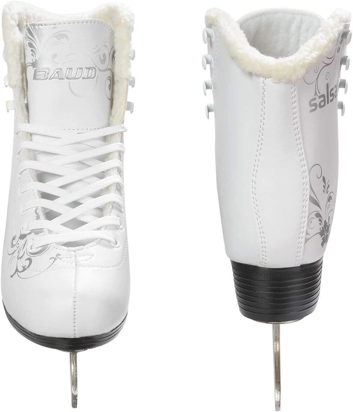 BAUD Damen Mädchen Schlittschuhe gefüttert Classic 41, 41