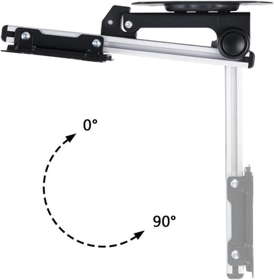 PureMounts PM-SLOPE-23 Premium Deckenhalterung für Fernseher, optimal für Dachschrägen, neigbar max.