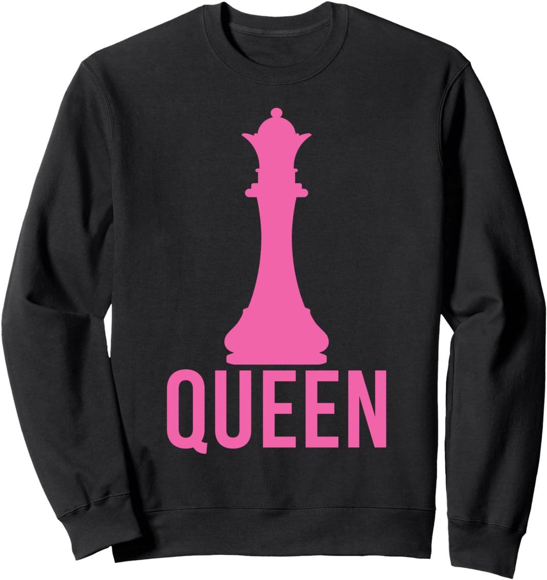 Queen Pink Chess Sweatshirt
