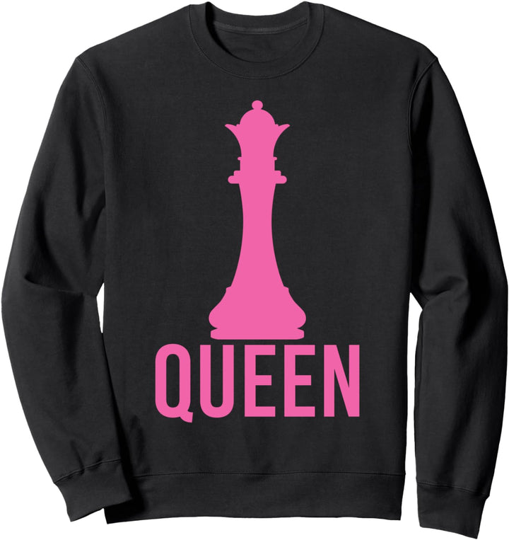 Queen Pink Chess Sweatshirt