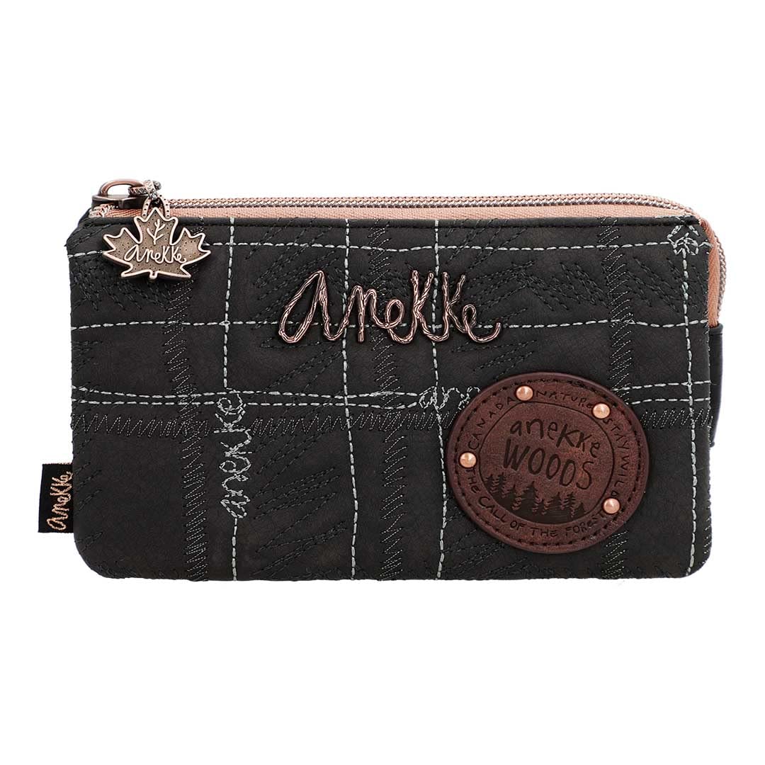 Anekke 35619-015 Wild Medium Triple Wallet - 100% PU, bunt, Einheitsgrösse Einheitsgrösse Bunt, Einh