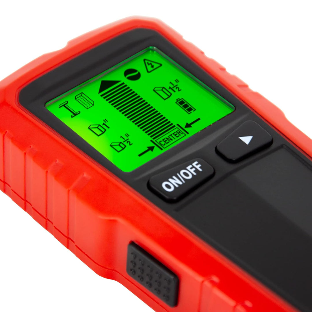 SCHMIDT security Tools Digitaler Ortungsgerät - LCD Display - Wandscanner - Tonfunktion - Leitungssu