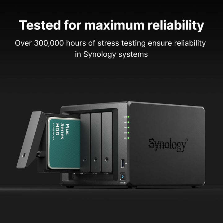 SYNOLOGY 6 TB HAT3300 HDD – 1 Million Stunden MTBF, 180 TB/Jahr Arbeitslast, 5400 PRM 6TB, 6TB