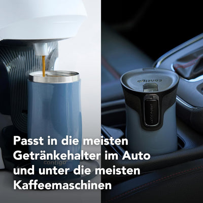 Contigo Thermobecher West Loop Autoseal, Edelstahl Isolierbecher, Reisebecher, Kaffebecher to Go, au