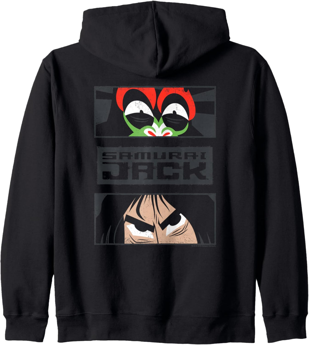 Samurai Jack Stare Down Kapuzenjacke