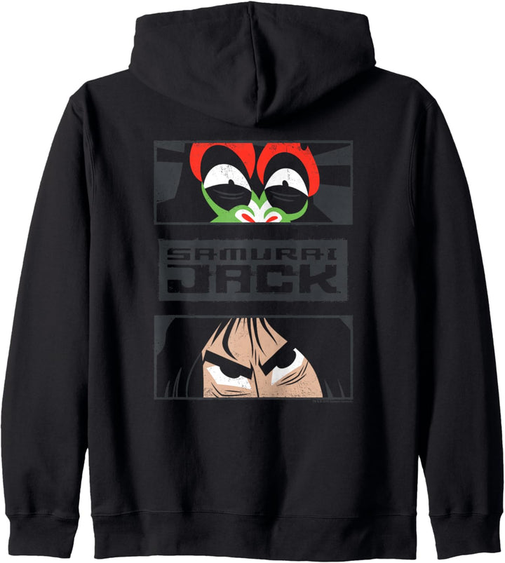 Samurai Jack Stare Down Kapuzenjacke