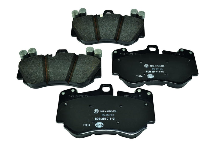 HELLA PAGID 8DB 355 011-011 Bremsbelagsatz - T1414 - Dicke/Stärke: 17mm - Bremssystem: Brembo - für