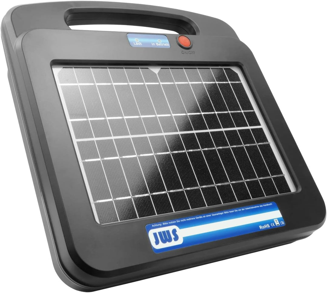 Weidezaungerät Solar 12 Volt Elektrozaungerät 12V Elektrozaun, Ausführung:5 km 0.25 Joule 5km Ohne W