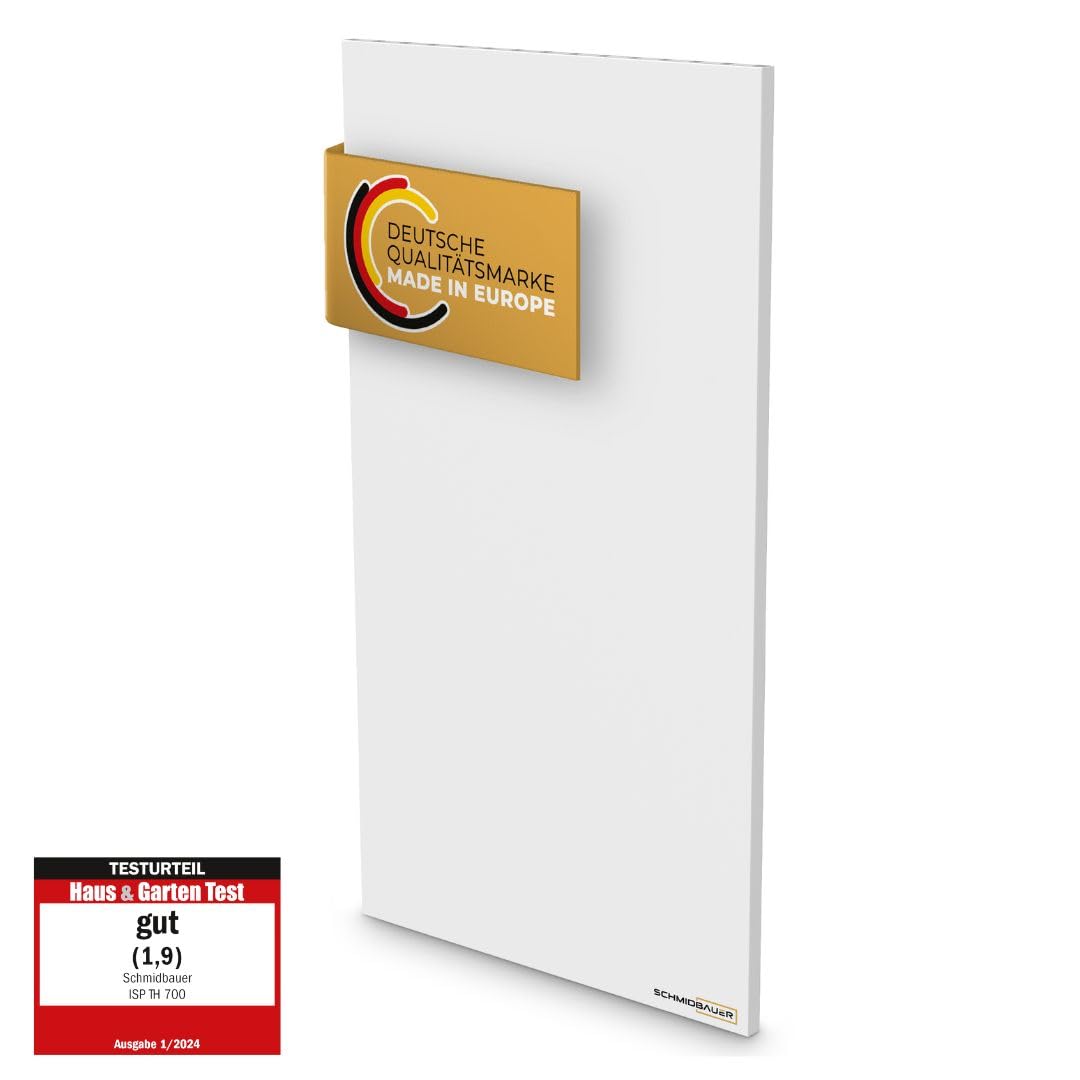 SCHMIDBAUER® Hybrid Pro - das Beste aus beiden Heiztechniken - effiziente Infrarotheizung kombiniert