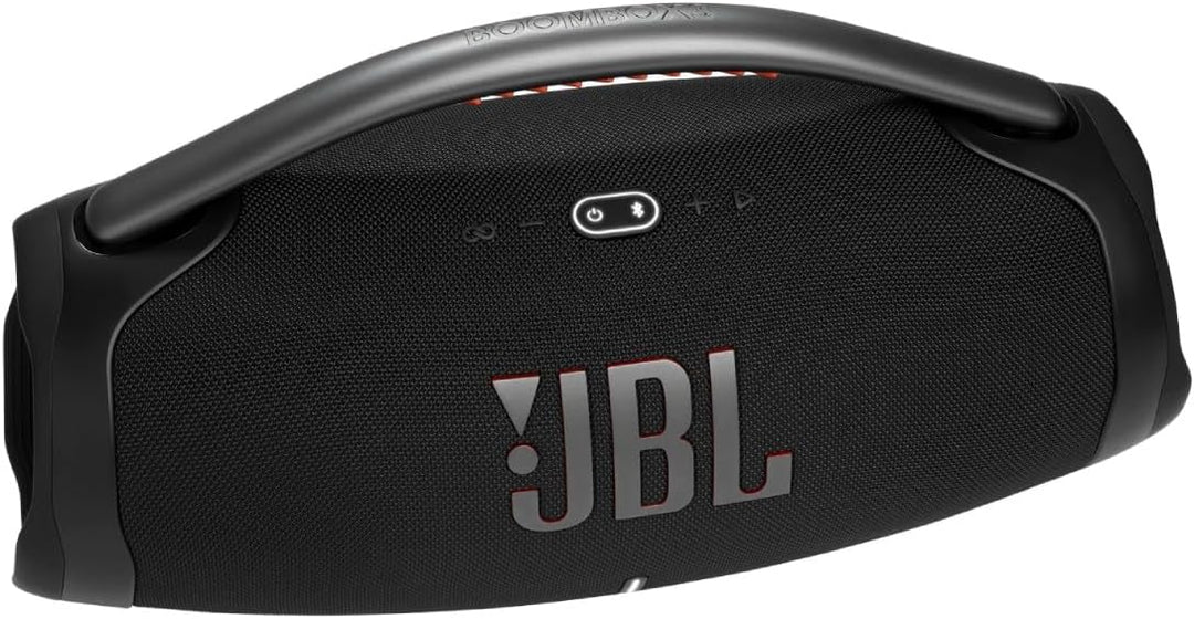 JBL Boombox 3 – Kabelloser Bluetooth-Lautsprecher – Tragbare, wasserdichte Musikbox mit Innen - und