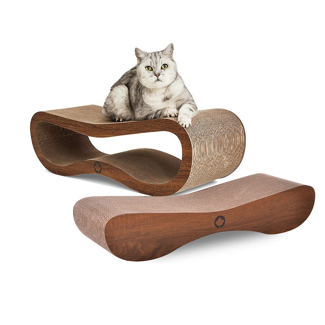 CanadianCat Company | MEGA SPARPACK XXL | Orbit und Sattelite 2.0 im Set | walnuss | mit Katzenminze
