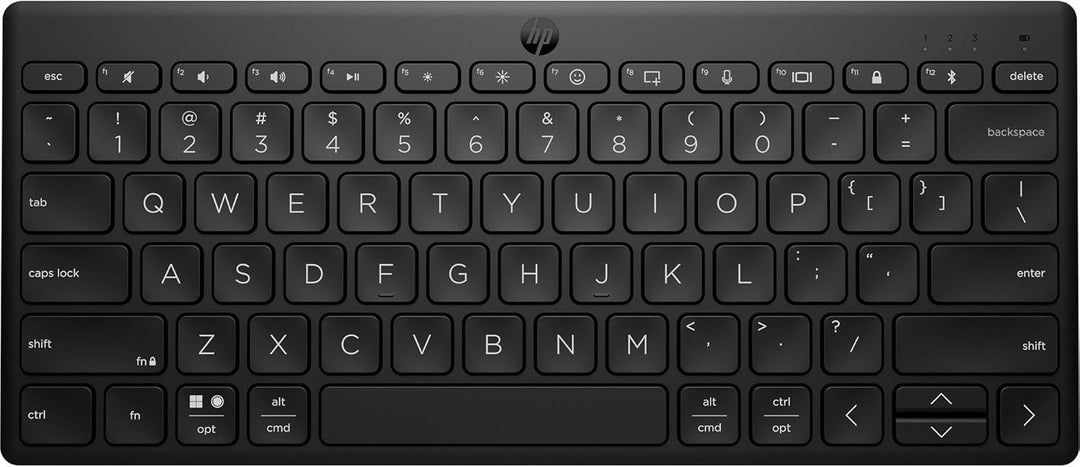 HP 350 Bluetooth-Tastatur | Bluetooth 5.2 | 60% Tastatur | bis zu 2 Jahre Akkulaufzeit | batteriebet