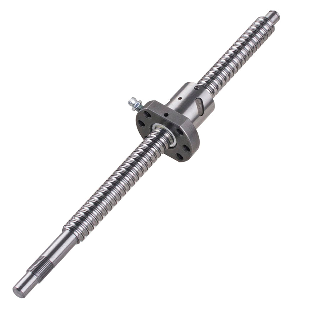 CNCYEAH SFU1604 Gewindespindel Edelstahl Kugelumlaufspindel 1000mm mit Metall-Kugelumlaufmutter Anti