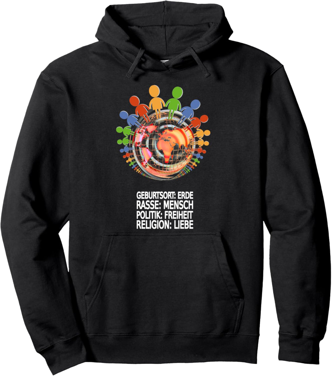 Schönes "gegen Rassismus" Geschenk! Pullover Hoodie