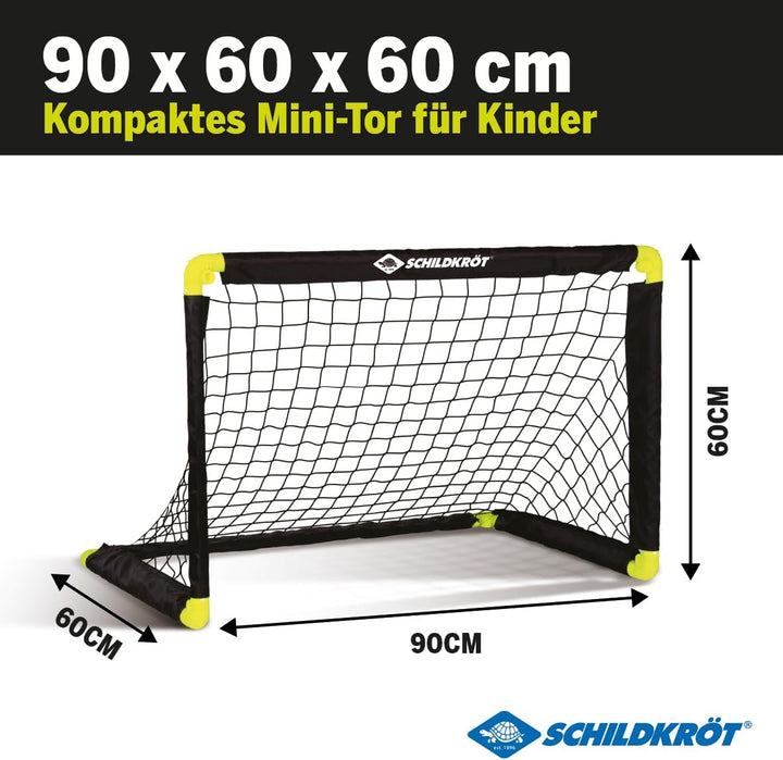 Schildkröt® Folding Soccer Goal, foldable soccer goal with innovative folding technology, made of pl