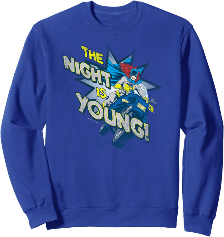 Batgirl The Night is Young Sweatshirt