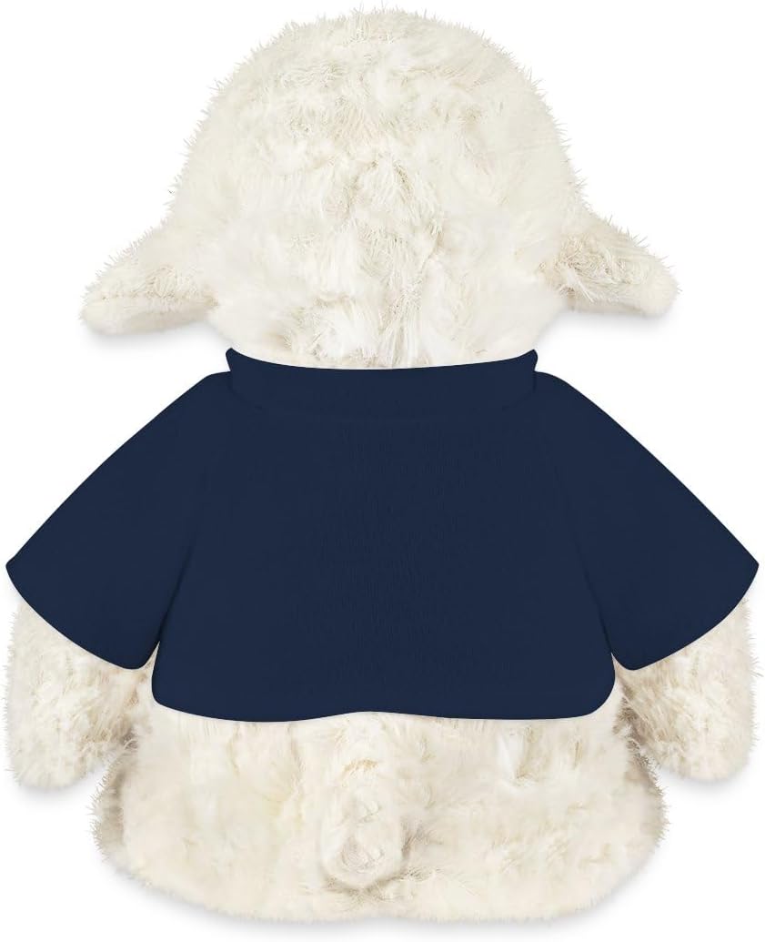 Spreadshirt Personalisiertes Kuscheltier Schaf Mit Foto Oder Wunschtext | Plüschschaf Annika Selbst