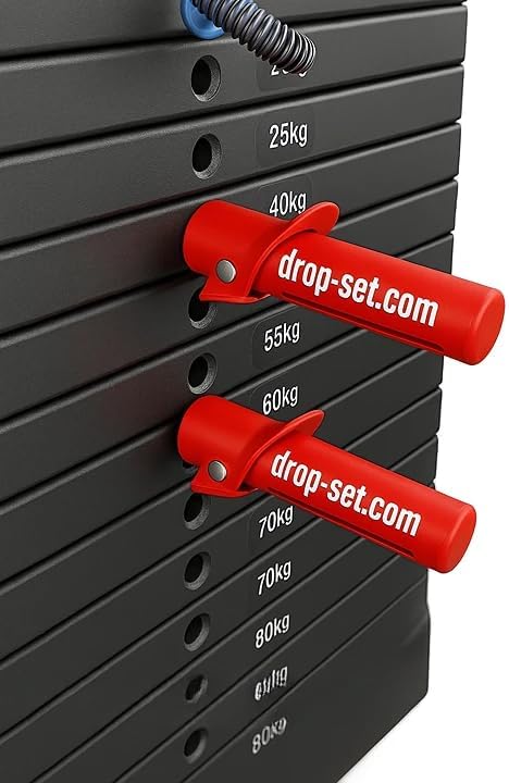 al badil Drop Set Auswerfstift – sofortiger Lastwechsel | Zubehör für Krafttraining für Maschinen mi