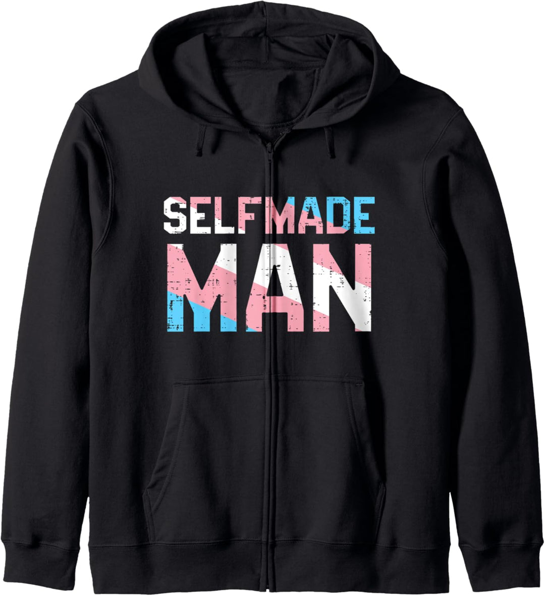 Selfmade Man Transgender Trans Pride Flag Transsexual Ftm Kapuzenjacke