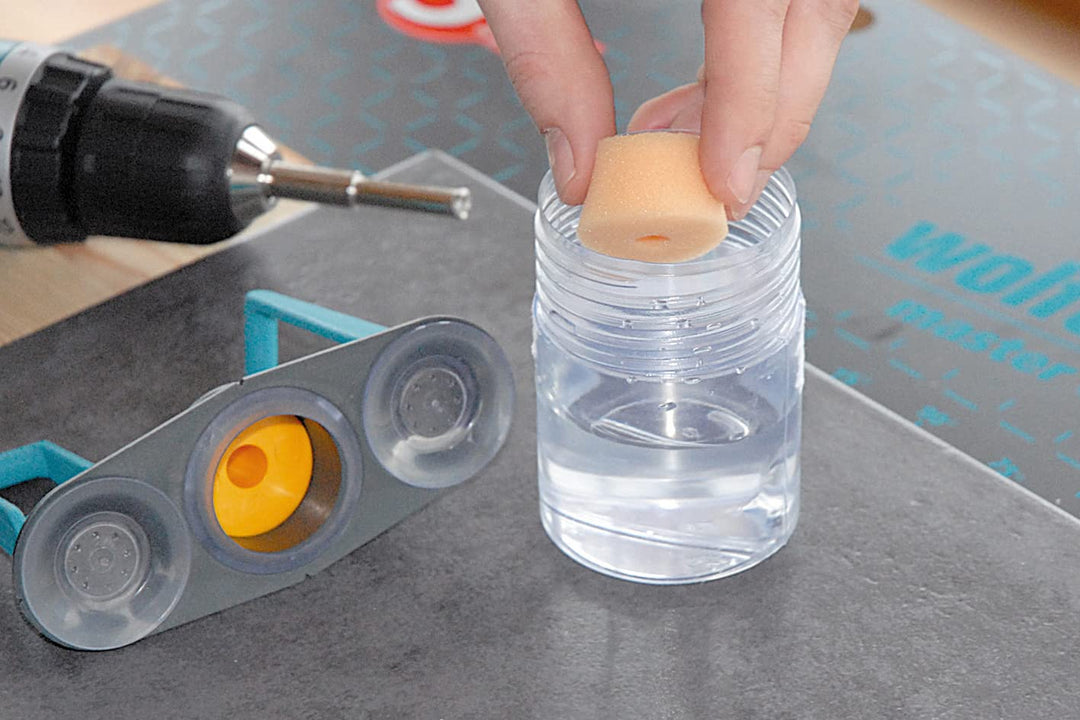 wolfcraft Bohrkronen-Set, diamantbestreut ˮCeramicˮ, 5-tlg. I 8771000 I Für die Installation von San