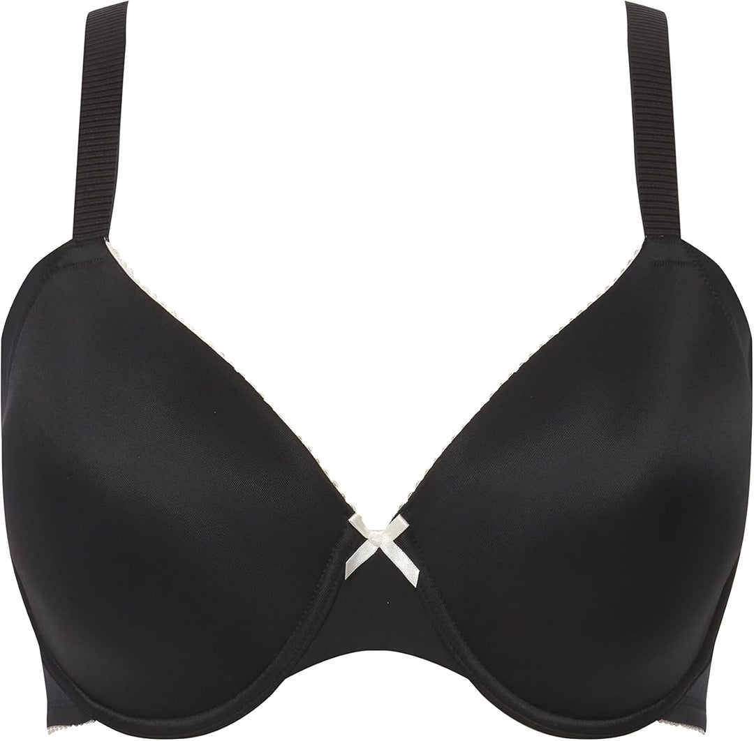 Ulla Popken Damen grosse Grössen Übergrössen Plus Size Bügel-BH, Softschalen, Zierkante 811724 105E