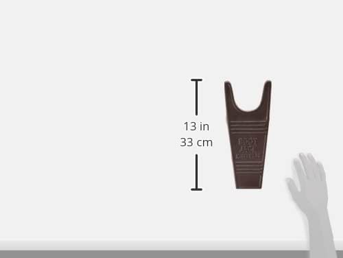 Esschert Design Stiefelknecht aus Gusseisen in Rostbraun, ca. 31 cm x 14 cm x 8,1 cm, 1