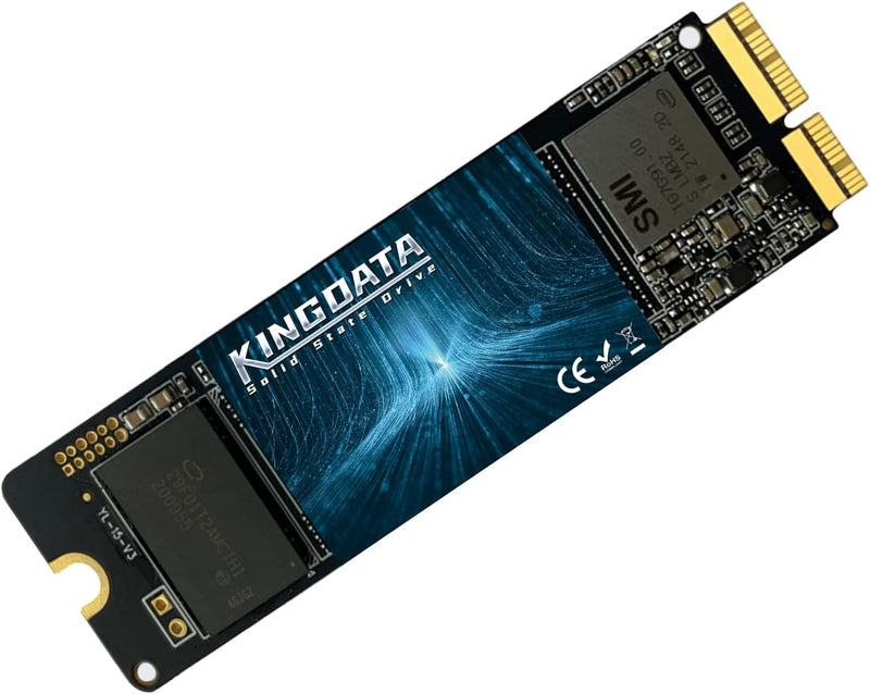 KINGDATA Internal SSD 512GB for MacBook NVMe PCIe, Solid State Drives Upgrade for MacBook Air A1466