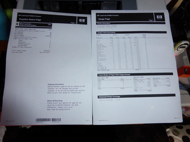 HP Laserjet Drucker Laserjet P3005DN