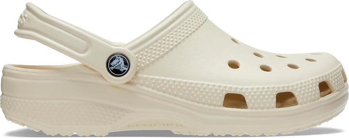 Crocs Unisex Classic Clog 33/34 EU Bone, 33/34 EU Bone