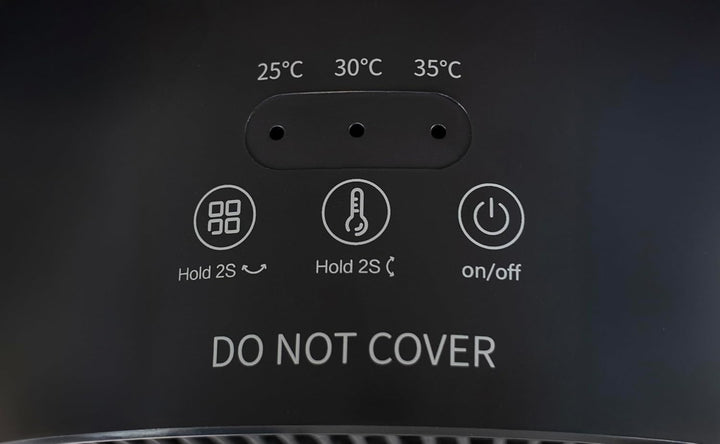 Unold 86535 3D Heizlüfter 3D - Kupfer/Schwarz, 1800 Watt, Überhitzungsschutz, Schutzklasse II, Venti
