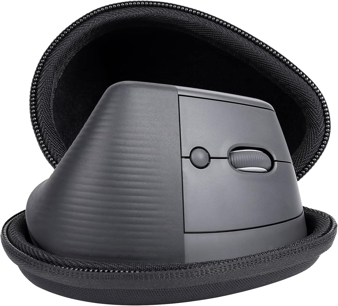 co2CREA Hart Tragbare Reise Schutzhülle Tasche für Logitech Lift Vertikale Ergonomische Maus, Nur Ta