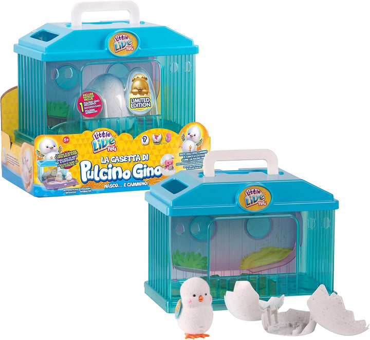 Giochi Preziosi - Live Pets Küken Gino in Häuschen Gino Küken im Haus, Gino Küken im Haus