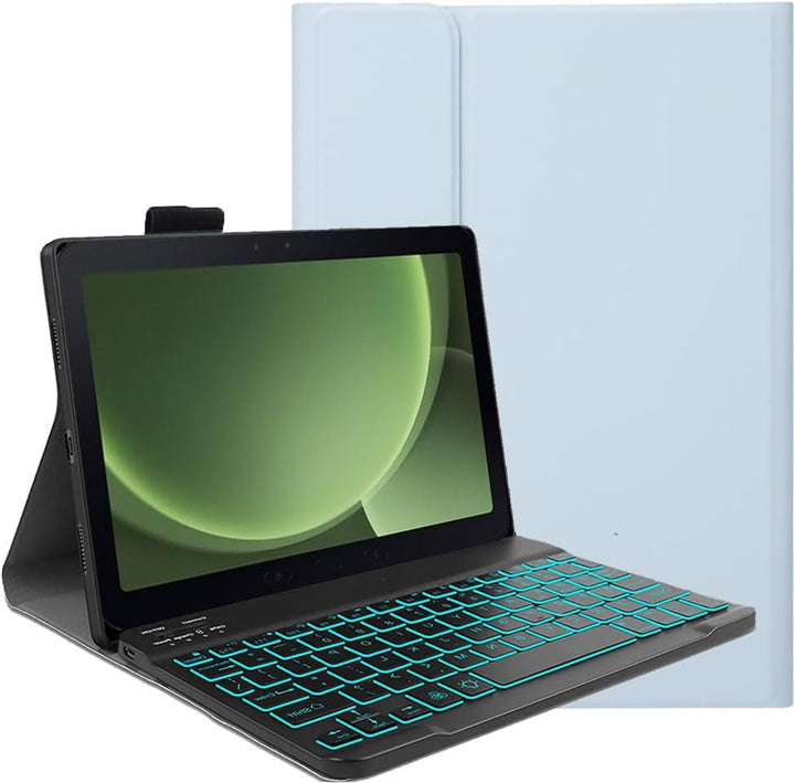 Tastatur Hülle für Samsung Galaxy Tab Active 5 Pro 10,1 Zoll SM-X350/X356B, [Deutsches QWERTZ] Slim