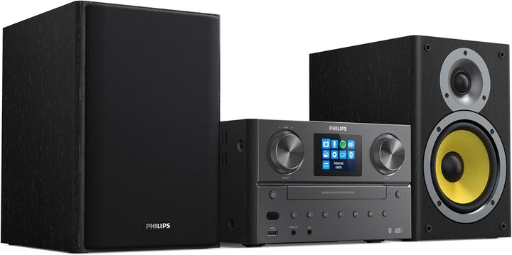 Philips Mini Stereoanlage mit Bluetooth/Spotify Connect & KabelDirekt – 1 m – Cinch-Subwoofer-Kabel,