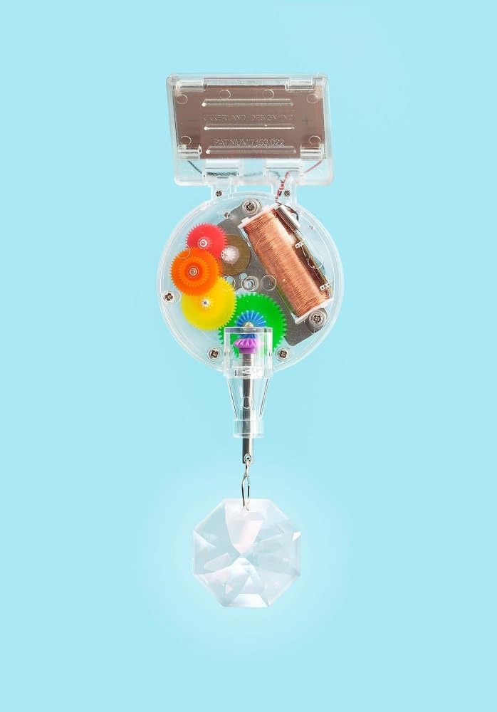 SOLARBETRIEBENER Regenbogen - Macher Zauber Projektor, Rainbow Maker mit Solarantrieb Single, Regenb