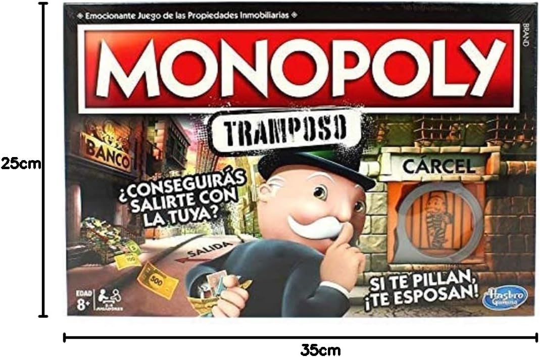 Monopoly - Tramposo (Spanische Version) (Hasbro E1871105) Spanien Multi, Spanien Multi