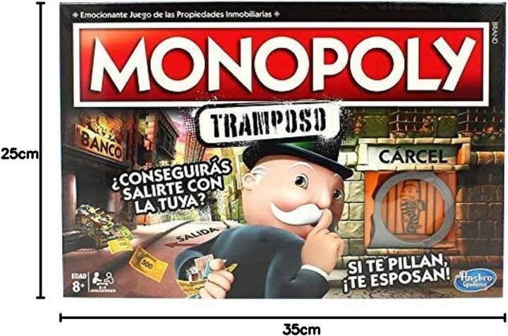 Monopoly - Tramposo (Spanische Version) (Hasbro E1871105) Spanien Multi, Spanien Multi