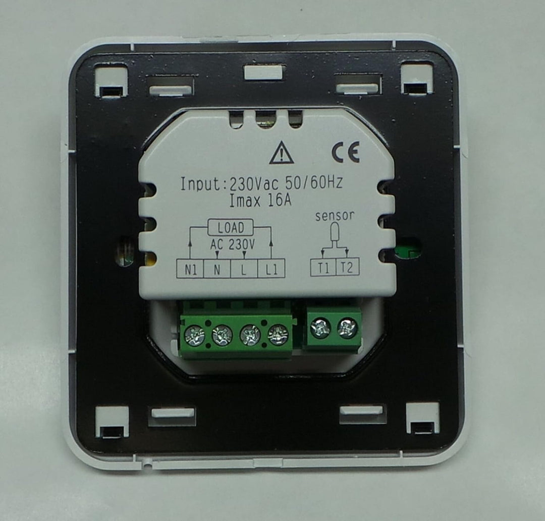 SM-PC®, Raumthermostat Thermostat programmierbar LED Touchscreen Digital schwarz