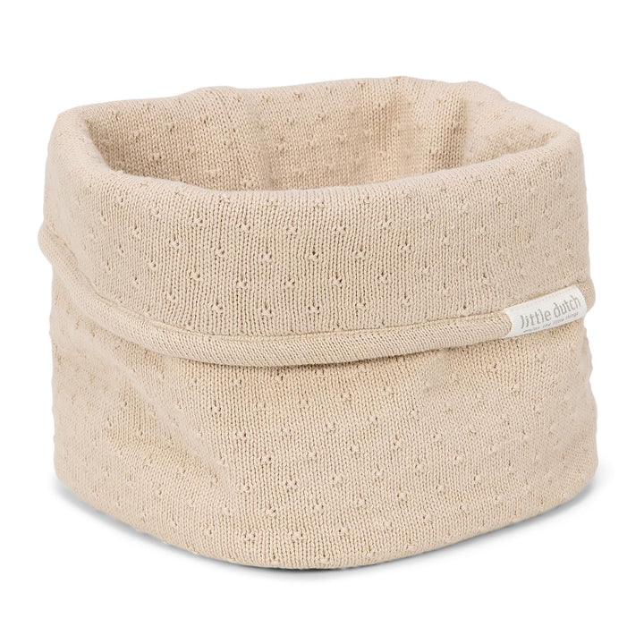 Little Dutch Wickeltischkörbchen Körbchen Korb Utensilo Organizer für den Wickeltisch Baby Strick -