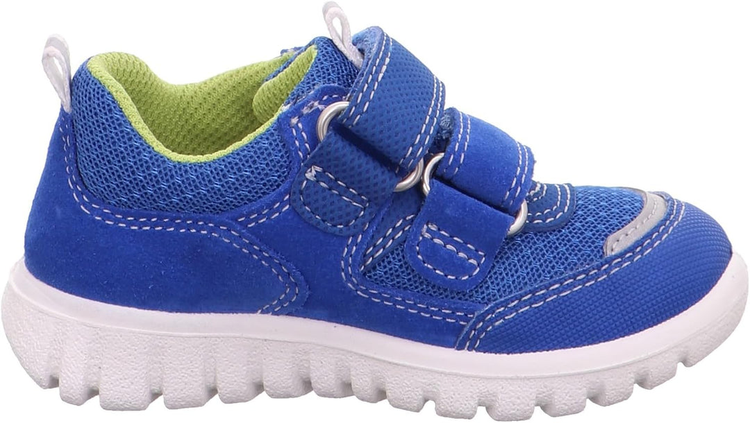 Superfit SPORT7 MINI Sneaker 1-006194 Jungen 21 EU Blau Grün 8010, 21 EU Blau Grün 8010