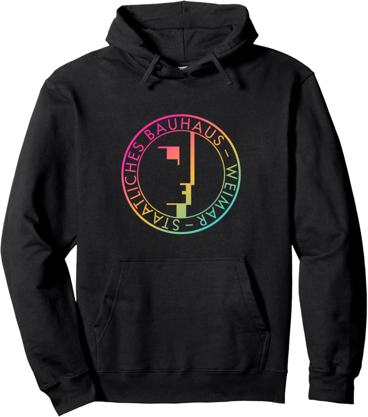 Bauhaus Logo von 1919 - 100 Jahre Bauhaus Design Schule Pullover Hoodie