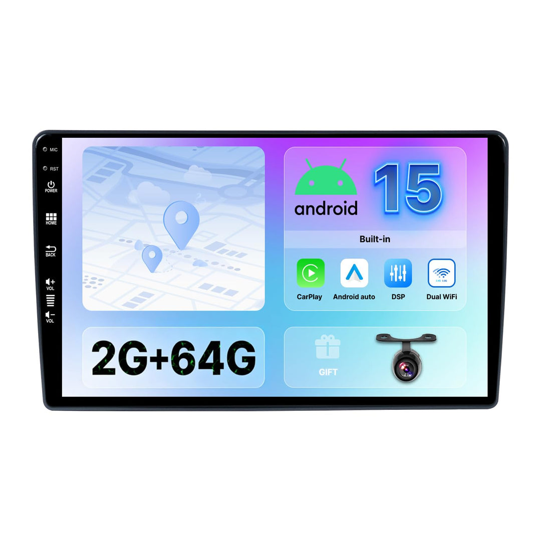 [2G+64G] 10.1 Zoll Autoradio für Ford Transit Custom 300 350 (2017-2023) GPS Navigation - CarPlay An
