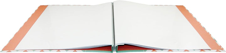 MCS MBI by Industries Scrapbook-Album mit Pastell-Glitzer, Chevron-Design, 30,5 x 30,5 cm, Oben ladb