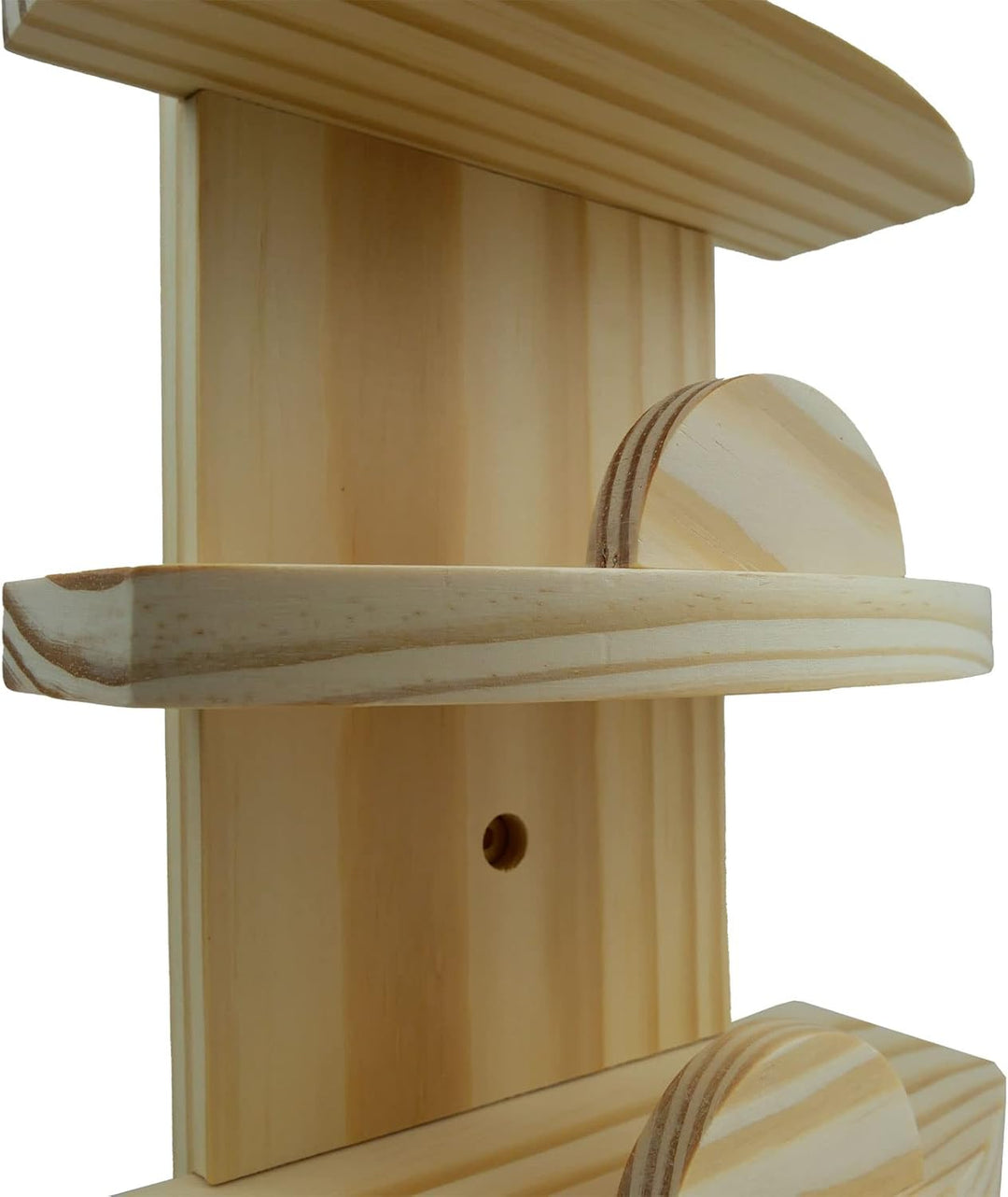 Brillenablage für 6 Brillen, Klassisch, Holz, Braun