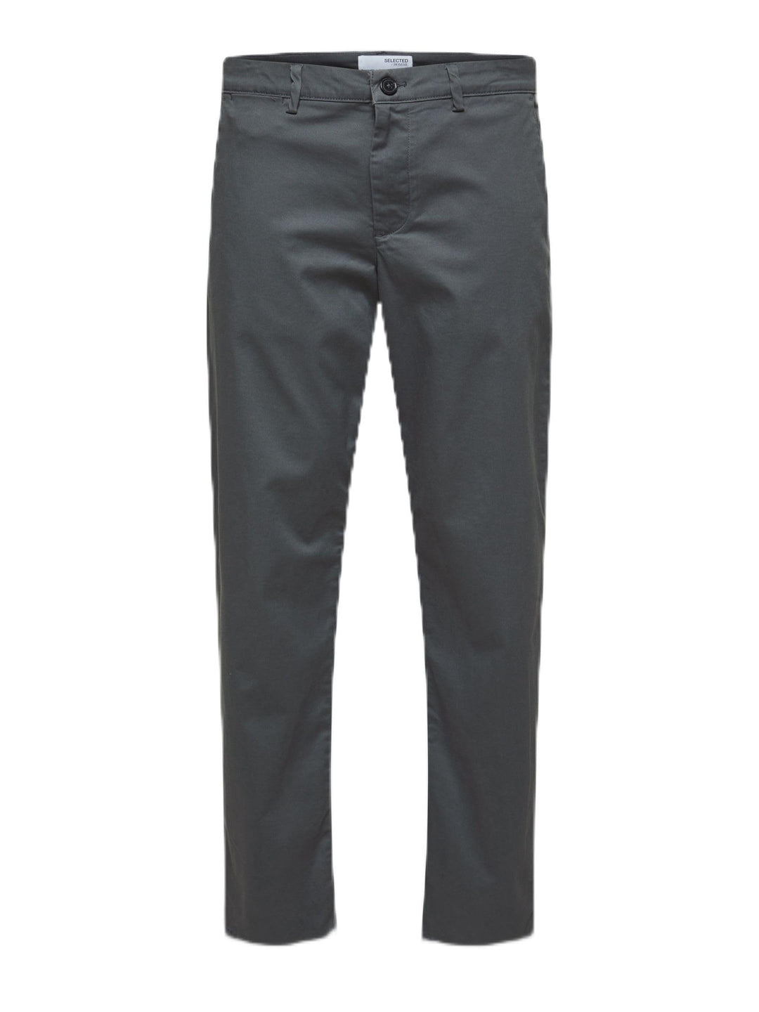 Selected Homme Male Chino 196 Straight Flex 32W / 34L Dark Shadow, 32W / 34L Dark Shadow