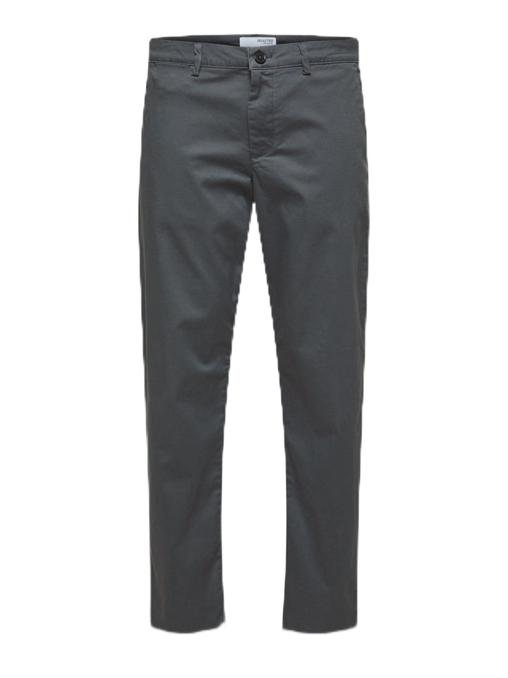 Selected Homme Male Chino 196 Straight Flex 32W / 34L Dark Shadow, 32W / 34L Dark Shadow