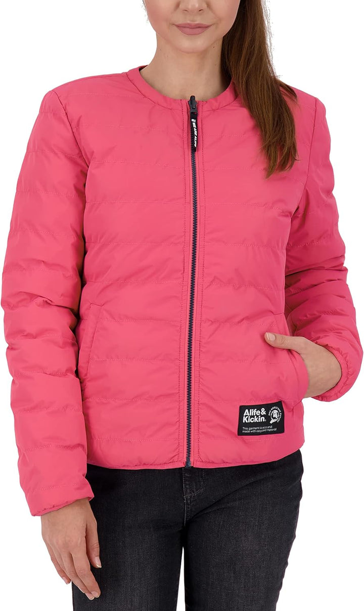 ALIFE AND KICKIN NovaAK Jacket Damen leichte Jacke S flamingo, S flamingo