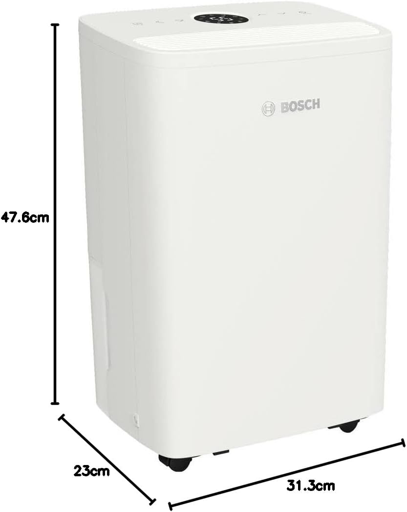Bosch Dry 1000 Luftentfeuchter - Einfach. Effizient. Leise. - Für Räume bis zu 17 m² - Ideal für Dei