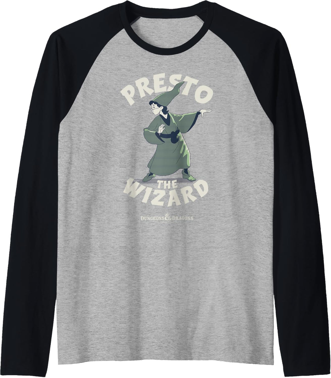 Dungeons &amp; Dragons Presto The Wizard Raglan