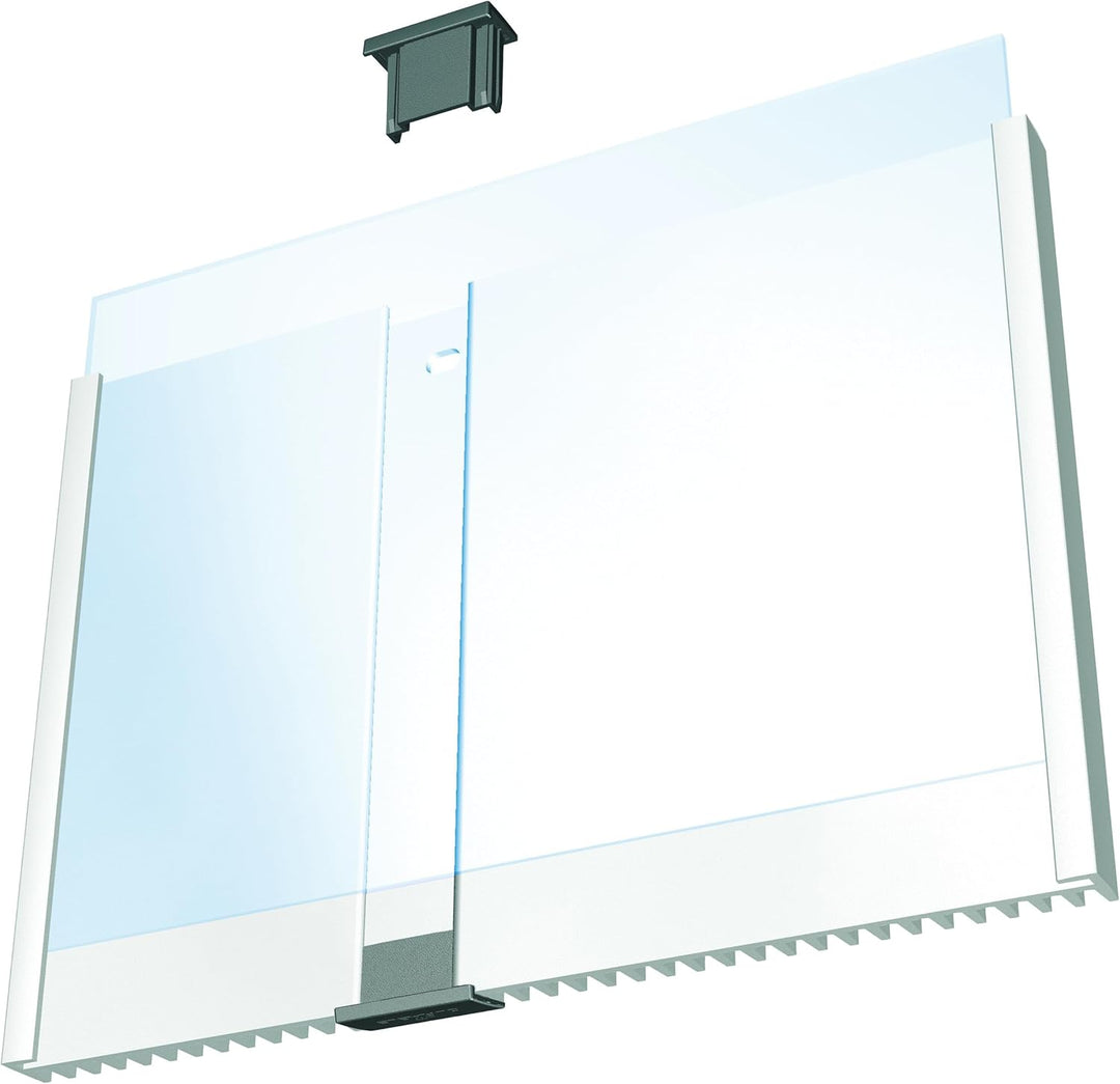 Durable Türschild A4 quer (Info Sign, 297 x 210 mm) metallic silber, 480723 297 x 210 mm (BxH), 297